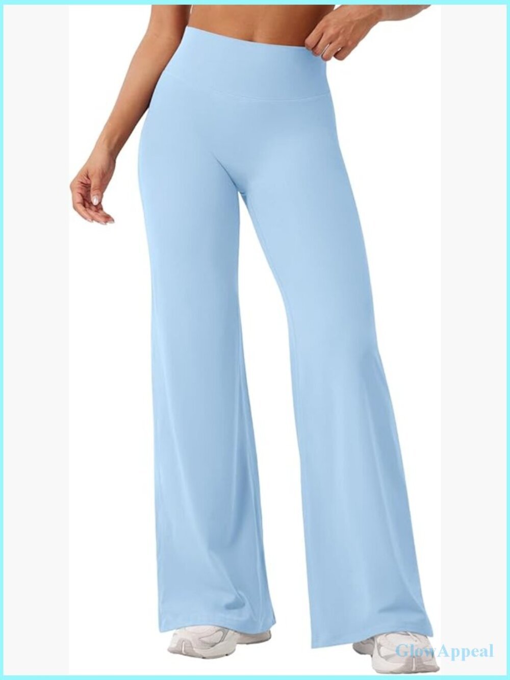 High Waist Straight Leggings No Front Seam Yoga Pants